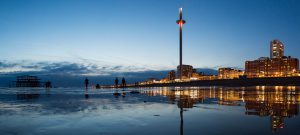 Brighton i360 by Marks Barfield Architects.