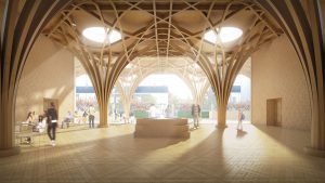 The Cambridge Mosque by Marks Barfield Architects