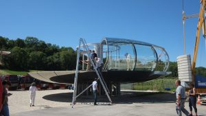 Pod Assembly. Brighton i360 by Marks Barfield Architects.