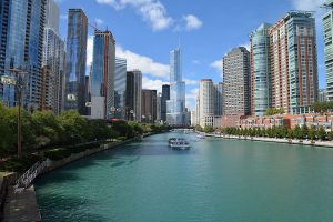 Chicago Skyline by Marks Barfield Architects