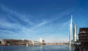 Nine Elms to Pimlico Bridge by Marks Barfield Architects