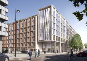 lantern day view - Stephenson House by Marks Barfield Architects