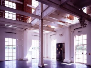 internal view - Stoke Newington Watersports Centre by Marks Barfield Architects