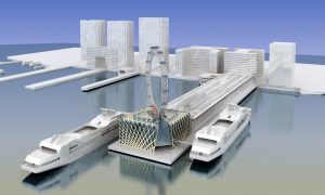 Hong Kong Ocean Terminal by Marks Barfield Architects