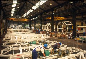 Capsules manufacturing - The London Eye by Marks Barfield Architects