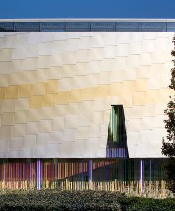 aluminium cladding - Lightbox by Marks Barfield Architects