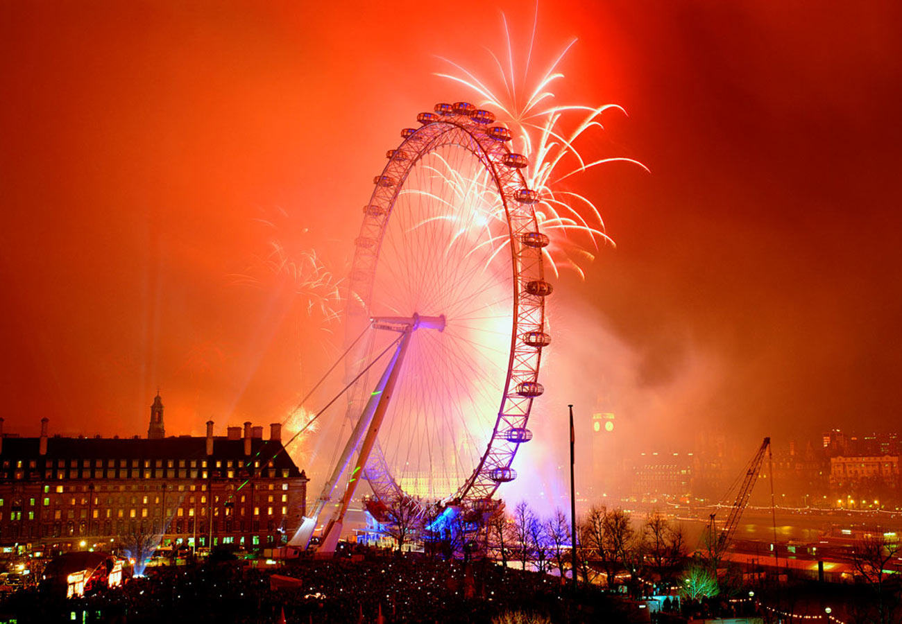 Fireworks - The London Eye by Marks Barfield Architects