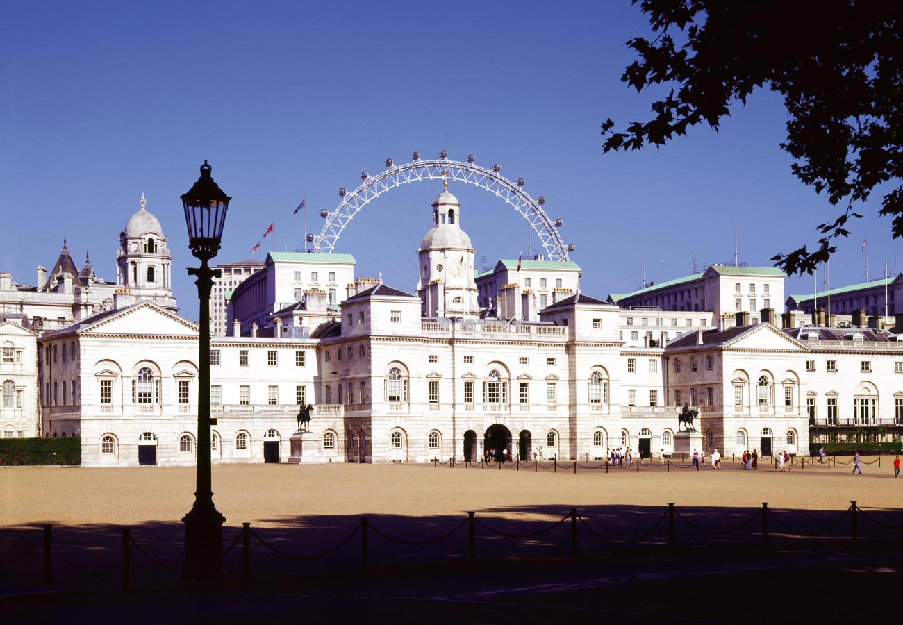 View from the Horse Guards Parade - The London Eye by Marks Barfield Architects