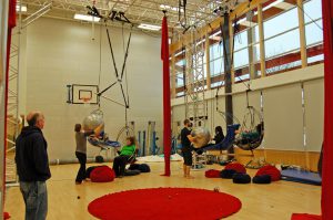 Gymnasium - Michael Tippett School by Marks Barfield Architects