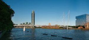 Nine Elms to Pimlico Bridge by Marks Barfield Architects