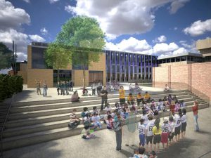 Lambeth BSF, Norwood Secondary School by Marks Barfield Architects