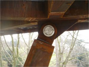 bolt connection - Kew Gardens Treetop Walkway by Marks Barfield Architects