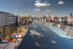 rooftop - 82 Baker Street by Marks Barfield Architects