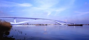 Thames Gateway Bridge by Marks Barfield Architects