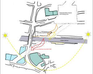 site analysis - Wembley White Horse Bridge & Public Realm by Marks Barfield Architects