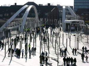 Wembley White Horse Bridge & Public Realm by Marks Barfield Architects