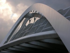 Wembley White Horse Bridge & Public Realm by Marks Barfield Architects