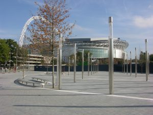 Wembley White Horse Bridge & Public Realm by Marks Barfield Architects