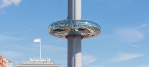 The Brighton i360 pod by Marks Barfield Architects