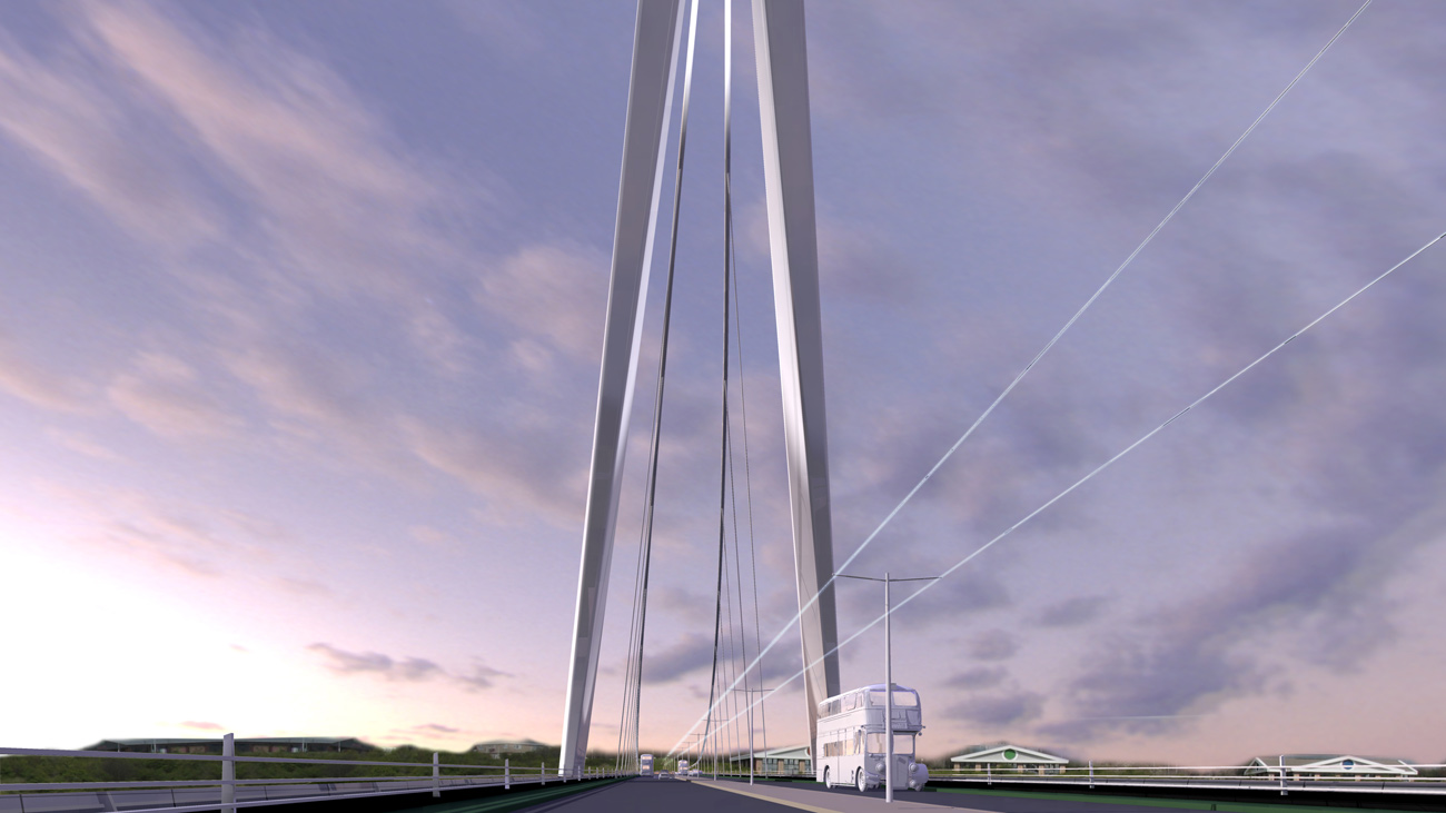 Sunderland Bridge by Marks Barfield Architects