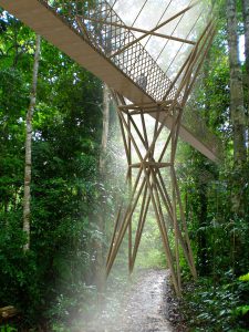 walkway - Amazon Charitable Trust Science Centre by Marks Barfield Architects