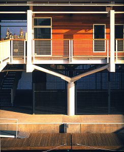 Liverpool Watersports Centre by Marks Barfield Architects