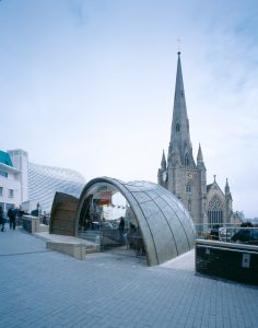 Spiral Cafe by Marks Barfield Architects