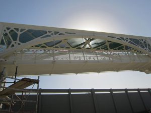 walkway - Bayt Abdullah, Children’s Hospice by Marks Barfield Architects