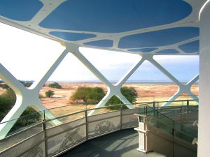 observation platform Bayt Abdullah, Children’s Hospice by Marks Barfield Architects