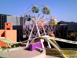 ferris wheel Bayt Abdullah, Children’s Hospice by Marks Barfield Architects