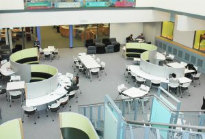 Spaceoasis Leeds University by Marks Barfield Architects