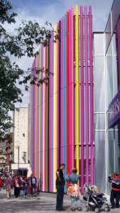 Liverpool One Costa Cafe by Marks Barfield Architects