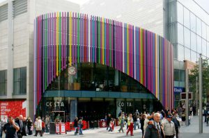 Liverpool One Costa Cafe by Marks Barfield Architects