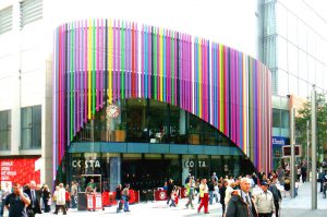 Liverpool One Costa Cafe by Marks Barfield Architects