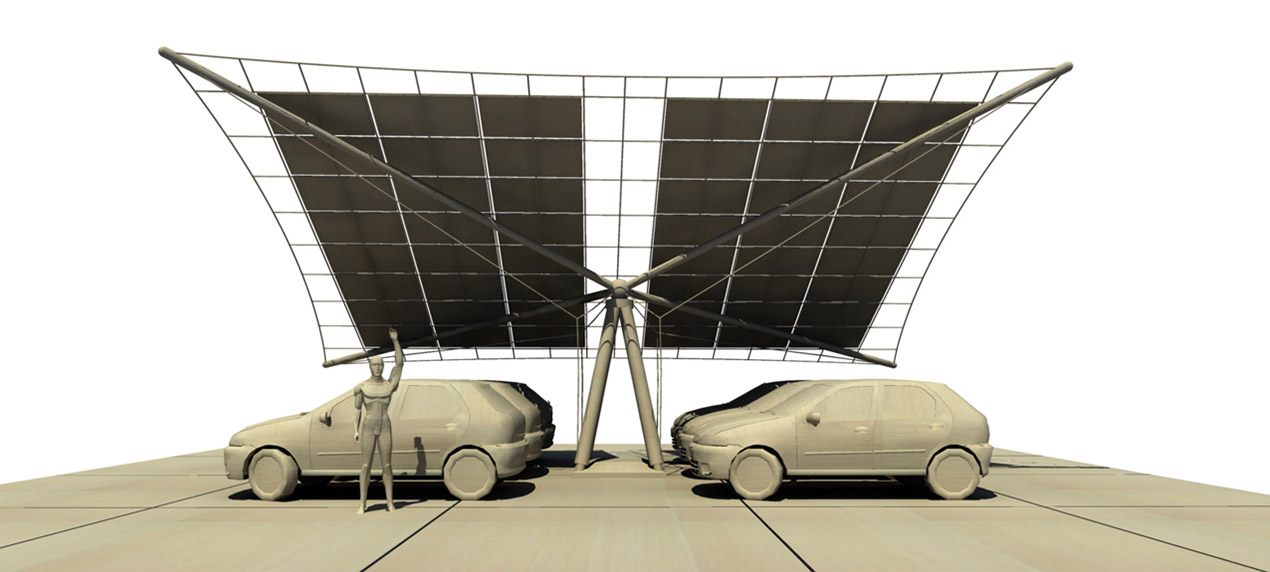 PV Car Port Thumbnail by Marks Barfield Architects