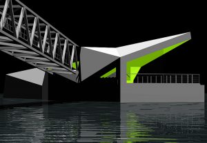 Mill Bank Pier CGI by Marks Barfield Architects