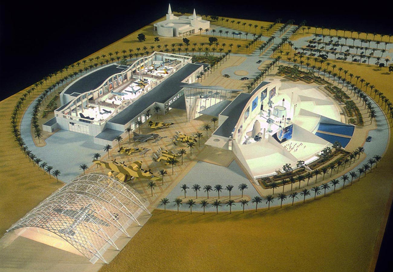 Riyadh Air force Museum model