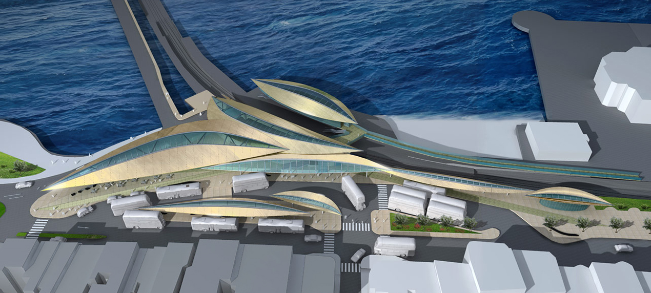 Ryde Interchange Thumbnail by Marks Barfield Architects