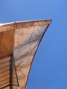 Roof Edge Detail - Spiral Cafe by Marks Barfield Architects