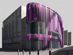 Facade Test - Liverpool One Costa Cafe by Marks Barfield Architects