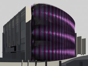 Facade Test - Liverpool One Costa Cafe by Marks Barfield Architects