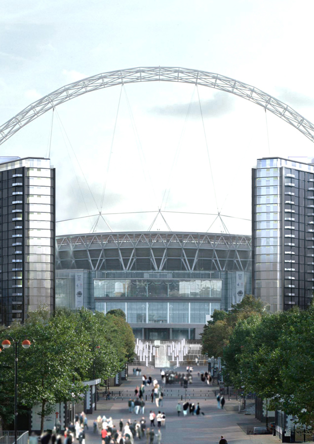 Wembley Olympic Steps Funicular Design