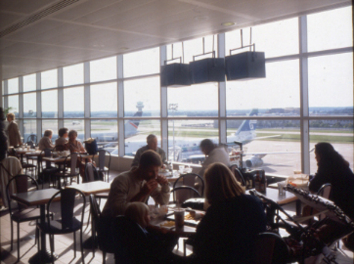 Gatwick North Terminal Extension Interior Photograph by Marks Barfield Architects