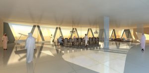 Jeddah Tower Residences Interior View by Marks Barfield Architects