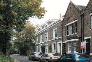 Priory Grove Street After View by Marks Barfield Architects