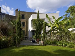 Priory Grove Back Garden by Marks Barfield Architects