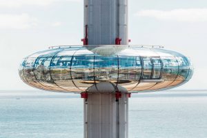 Brighton i360 pod view Marks Barfield Architects