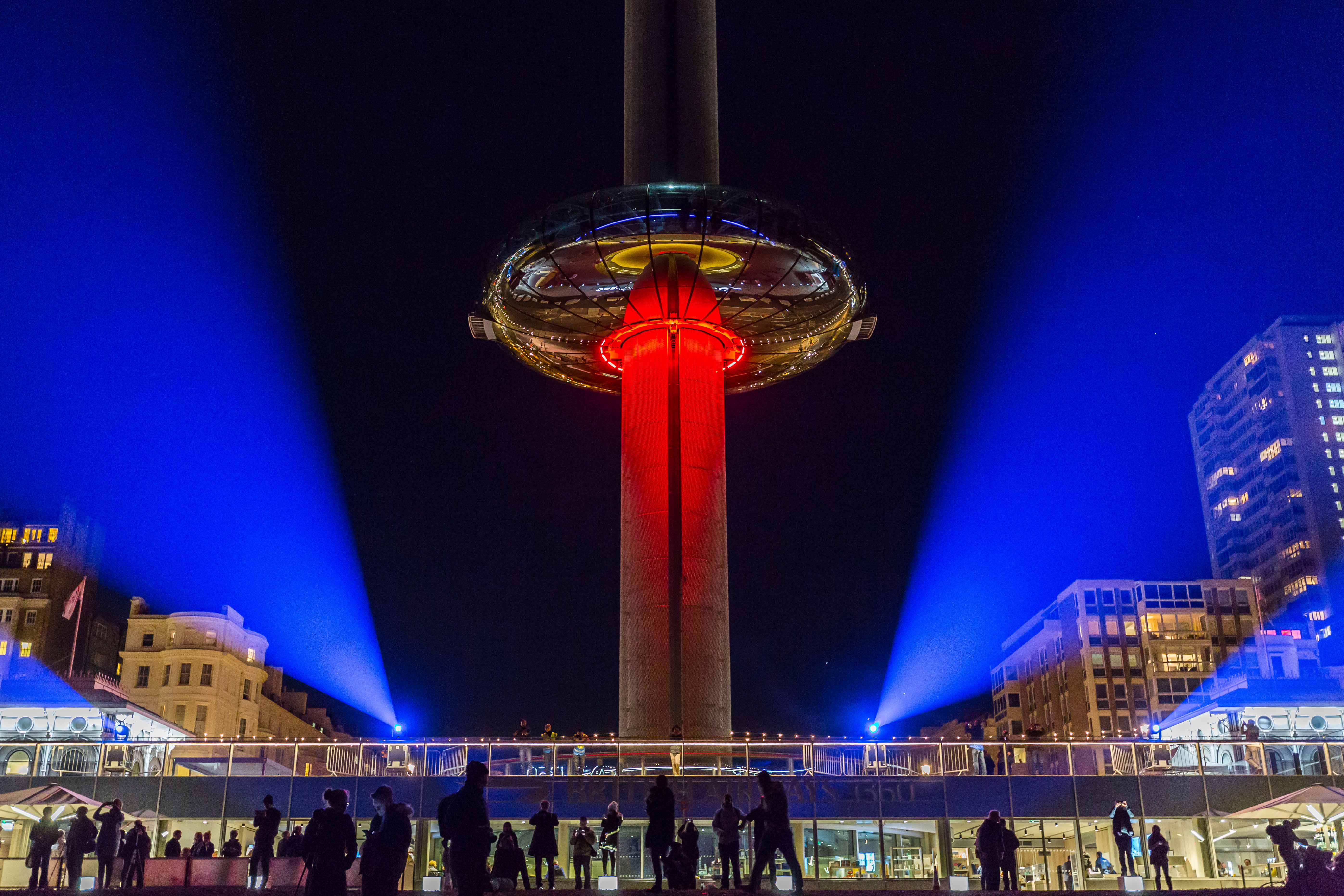 Brighton i360 tower and pod, Marks Barfield Architects by Kevin Meredith