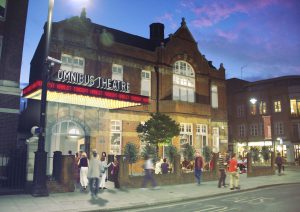 Omnibus Theatre Proposal, marks barfield architects