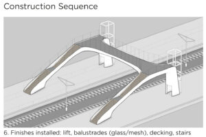 futura bridge construction sequence 6 finishes installed